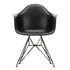 Cadeira de Braços em Plástico Eames DAR / Base Preta
